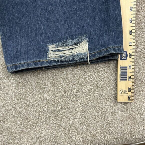 Rocawear Men's Jeans Size 46x34 Distressed Classic Fit‎ BAGGY Blue Denim - Picture 10 of 11